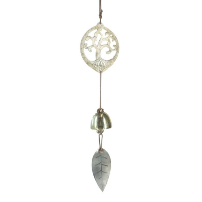 DOOR CHIME: TREE OF LIFE 19″h x 3.25″w
