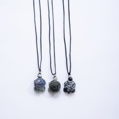 Stone Turtle Pendant