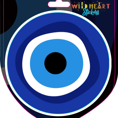 EVIL EYE WINDOW STICKER 4.5″ – 5″