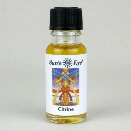 Sun’s Eye Citrine Oil .5fl oz Gemscents
