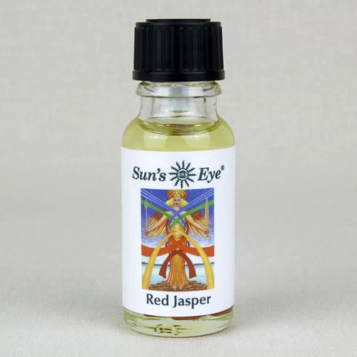 Sun’s Eye Red Jasper Oil .5fl oz Gemscents