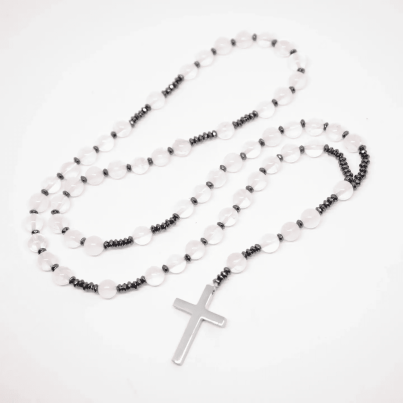 Rose Quartz Rosary – 8mm