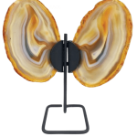 Iron Base Butterfly Agate (colors vary)
