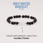 Men’s Lava Rock Bracelet In Silver