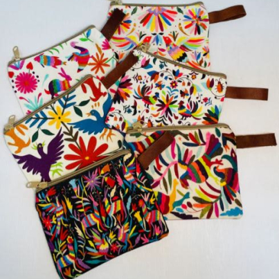 Otomi Canvas Shoulder Bag Assorted