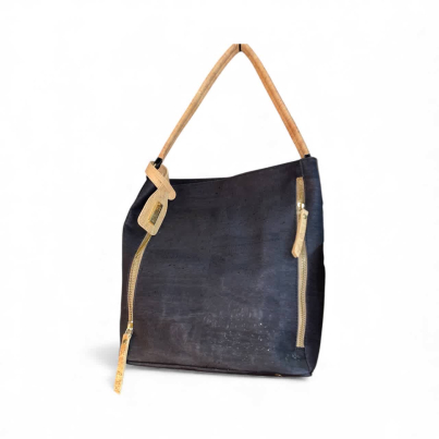 Tote Bag Cork Black