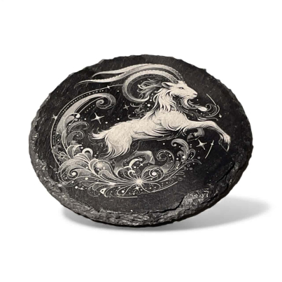 Capricorn Slate Coaster