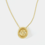 Aurora Spin Herkimer with Diamond Necklace