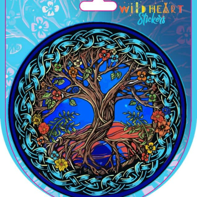 TREE OF LIFE WINDOW STICKER 4.5″ – 5″