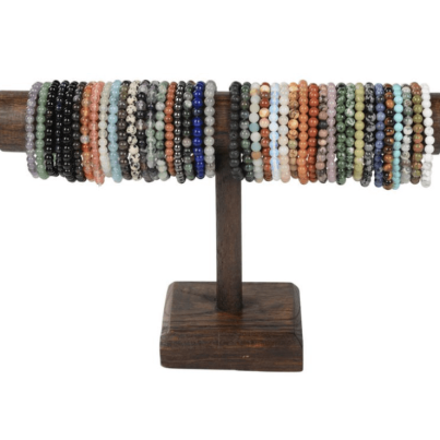 Gemstone Bracelets Stretch 6mm