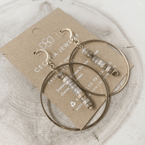 Missy Ann Semi Precious Gemstons Labradorite