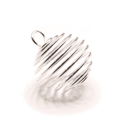 NECKLACE CAGE-SILVER