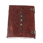 Chakra Leather Journal 10″ x 7″