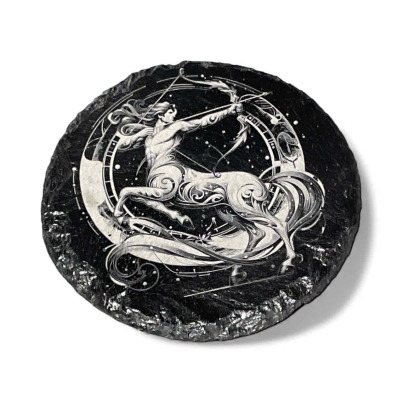 Sagittarius Slate Coaster